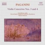 Paganini Violin Concertos Nos 3 & 4 Music Cd Sheet Music Songbook