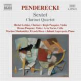 Penderecki Sextet Clarinet Quartet Music Cd Sheet Music Songbook