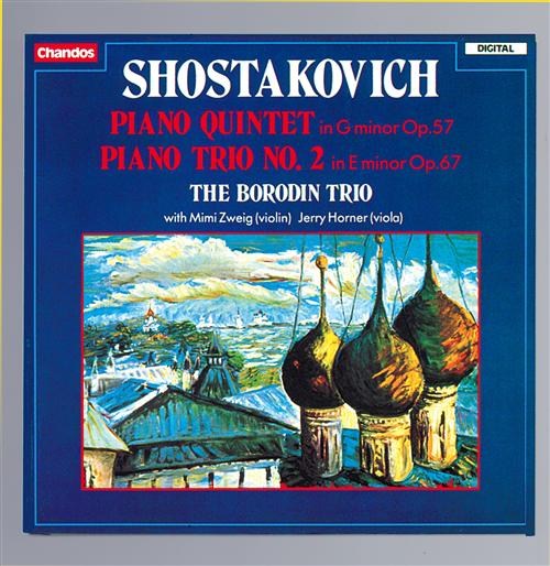 Shostakovich Piano Quintet & Piano Trio Music Cd Sheet Music Songbook
