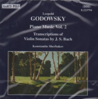 Godowsky Piano Music Vol 2 Music Cd Sheet Music Songbook