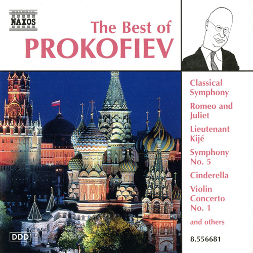 Prokofiev Best Of Music Cd Sheet Music Songbook