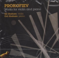 Prokofiev Works For Violin & Piano Music Cd Sheet Music Songbook
