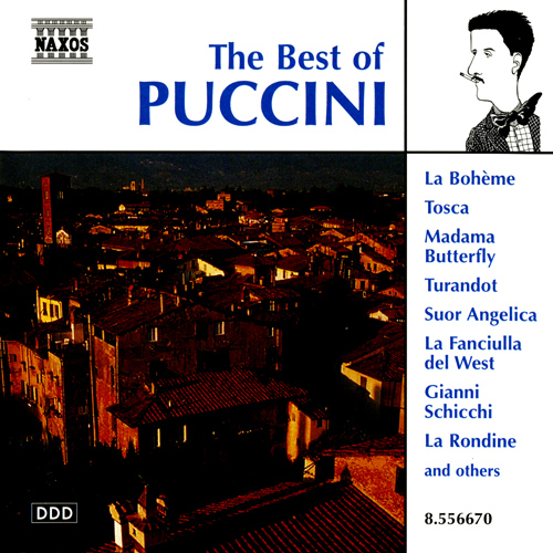 Puccini Best Of Music Cd Sheet Music Songbook