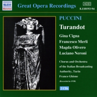Puccini Turandot Gina Cigna Music Cd Sheet Music Songbook