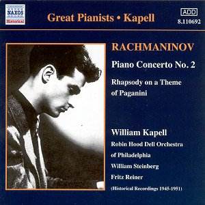 Rachmaninov Piano Concerto No 2 Kapell Music Cd Sheet Music Songbook