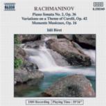 Rachmaninov Piano Sonata No 2 Variations Music Cd Sheet Music Songbook