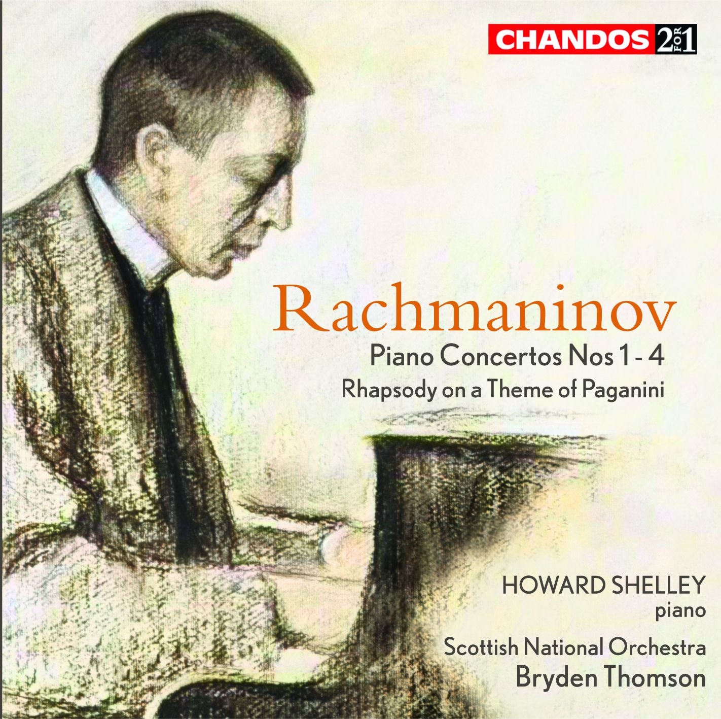 Rachmaninov Piano Concertos Nos 1-4 Music Cd Sheet Music Songbook