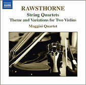 Rawsthorne String Quartets Music Cd Sheet Music Songbook