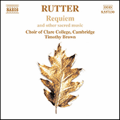 Rutter Requiem Music Cd Sheet Music Songbook
