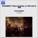 Schubert Piano Sonatas D845 & D568 Music Cd Sheet Music Songbook