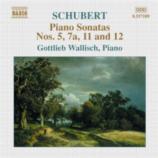 Schubert Piano Sonatas Nos 5,7a,11,12 Music Cd Sheet Music Songbook