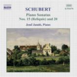 Schubert Piano Sonatas Nos 15 & 20 Music Cd Sheet Music Songbook