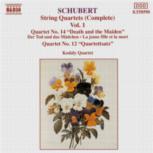Schubert String Quartets Complete Vol 1 Music Cd Sheet Music Songbook