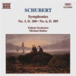 Schubert Symphonies Nos 3 & 6 Music Cd Sheet Music Songbook