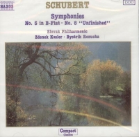 Schubert Symphonies Nos 5 & 8 Music Cd Sheet Music Songbook