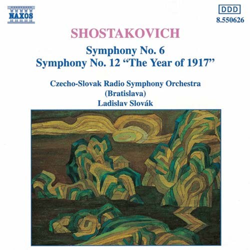 Shostakovich Symphonies Nos 6 & 12 Music Cd Sheet Music Songbook