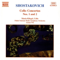 Shostakovich Cello Concertos Nos 1 & 2 Music Cd Sheet Music Songbook