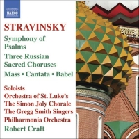 Stravinsky Symphony Of Psalms Music Cd Sheet Music Songbook