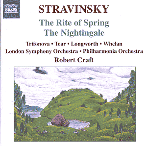 Stravinsky The Rite Of Spring Nightingale Music Cd Sheet Music Songbook