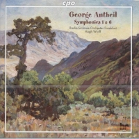 Antheil Symphonies Nos 1 & 6 Music Cd Sheet Music Songbook