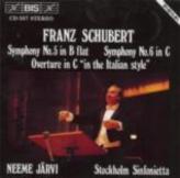 Schubert Symphonies 5 & 6 Overture In C Music Cd Sheet Music Songbook