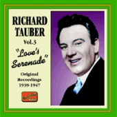 Richard Tauber Loves Serenade (vol 3) Music Cd Sheet Music Songbook