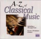 A-z Of Classical Music Book/2 Cds Music Cd Sheet Music Songbook