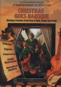 Christmas Goes Baroque Music Dvd Sheet Music Songbook