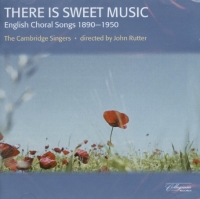 There Is Sweet Music English Choral Songs Music Cd Sheet Music Songbook