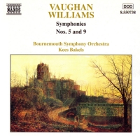 Vaughan Williams Symphonies Nos 5 & 9 Music Cd Sheet Music Songbook