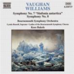 Vaughan Williams Symphonies Nos 7 & 8 Music Cd Sheet Music Songbook