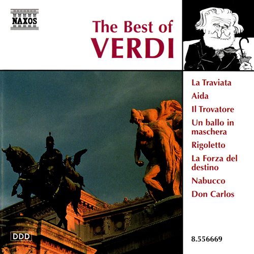 Verdi Best Of Music Cd Sheet Music Songbook