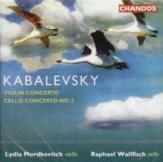 Kabalevsky Violin & Cello Concertos Music Cd Sheet Music Songbook