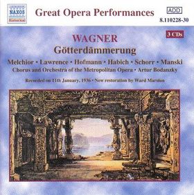 Wagner Gotterdammerung Melchior Music Cd Sheet Music Songbook