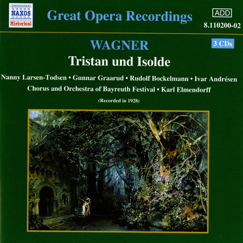 Wagner Tristan & Isolde (recorded 1928) Music Cd Sheet Music Songbook
