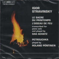 Stravinsky Le Sacre Du Printemps Piano Music Cd Sheet Music Songbook