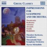 Impressions For Saxophone & Orchestra Music Cd Sheet Music Songbook