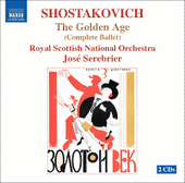 Shostakovich Golden Age Music Cd Sheet Music Songbook