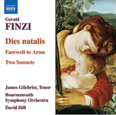 Finzi Dies Natalis Farewell To Arms Music Cd Sheet Music Songbook