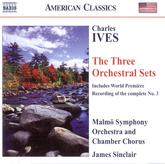 Ives Three Orchestral Sets Music Cd Sheet Music Songbook