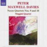 Maxwell Davies Naxos Quartets Nos 9 & 10 Music Cd Sheet Music Songbook