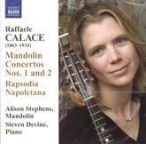 Calace Mandolin Concertos Nos 1 & 2 Music Cd Sheet Music Songbook