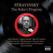 Stravinsky The Rakes Progress 1953 Music Cd Sheet Music Songbook
