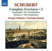 Schubert Complete Overtures Vol 2 Music Cd Sheet Music Songbook