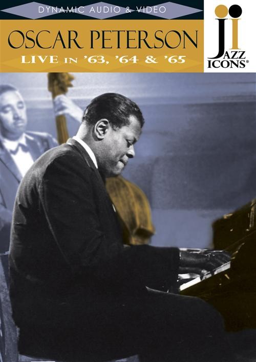 Oscar Peterson Live In 63, 64 & 65 Music Dvd Sheet Music Songbook
