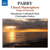 Parry Choral Masterpieces Music Cd Sheet Music Songbook