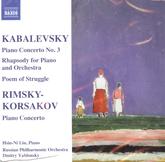 Kabalevsky/rimsky-korsakov Piano Concertos Musiccd Sheet Music Songbook