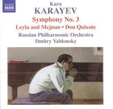 Karayev Symphony No 3 Music Cd Sheet Music Songbook