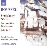 Roussel Symphony No 2 Suite In F Music Cd Sheet Music Songbook