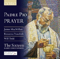 Padre Pio Prayer The Sixteen Music Cd Sheet Music Songbook